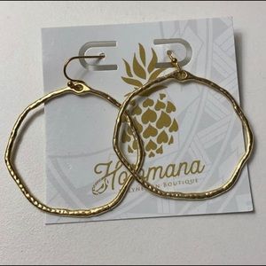 Gold Hoop Earrings